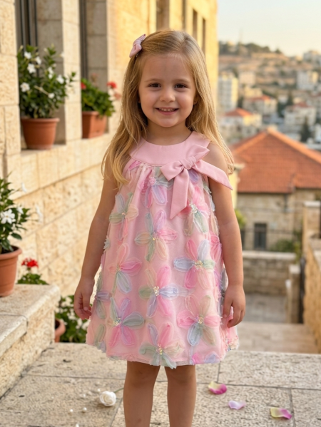 فستان كاميليا - ورود <br> <span class='text-color-warm'>بيعت كلها </span>